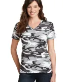 Port & Co LPC54VC mpany   Ladies Core Cotton Camo  Winter Camo