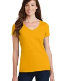 Port & Company LPC450V Ladies Fan Favorite V-Neck  Bright Gold