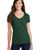 Port & Company LPC450V Ladies Fan Favorite V-Neck  Forest Green