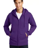 Port & Co PC850ZH mpany   Fan Favorite Fleece Full Team Purple