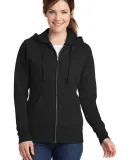 Port & Company LPC78ZH Ladies Core Fleece Full-Zip Jet Black