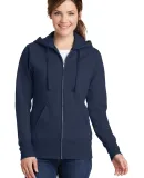 Port & Company LPC78ZH Ladies Core Fleece Full-Zip Navy