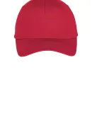 Port & Co C914 mpany   Six-Panel Unstructured Twil True Red