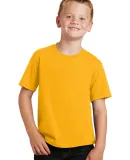 Port & Company PC450Y Youth Fan Favorite Tee Bright Gold