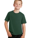 Port & Company PC450Y Youth Fan Favorite Tee Forest Green