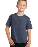 Port & Company PC450Y Youth Fan Favorite Tee Heather Navy