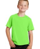 Port & Company PC450Y Youth Fan Favorite Tee in Flash green
