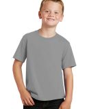 Port & Company PC450Y Youth Fan Favorite Tee in Medium grey