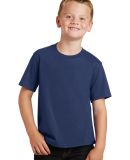 Port & Company PC450Y Youth Fan Favorite Tee in Team navy
