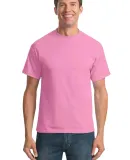 Port & Co PC55T mpany   Tall Core Blend Tee Candy Pink