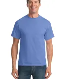 Port & Co PC55T mpany   Tall Core Blend Tee Carolina Blue