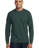 Port & Co PC55LST mpany   Tall Long Sleeve Core Bl Dark Green