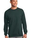 Port & Company PC90T Tall Essential Fleece Crewnec Dark Green