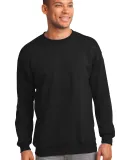 Port & Company PC90T Tall Essential Fleece Crewnec Jet Black