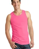 Port & Co PC099TT mpany   Pigment-Dyed Tank Top Neon Pink