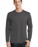 Port & Company PC450LS Long Sleeve Fan Favorite Te Charcoal