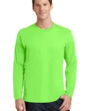 Port & Company PC450LS Long Sleeve Fan Favorite Te Flash Green