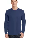 Port & Company PC450LS Long Sleeve Fan Favorite Te Team Navy