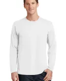 Port & Company PC450LS Long Sleeve Fan Favorite Te White