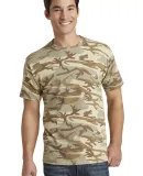 Port & Co PC54C mpany   Core Cotton Camo Tee Desert Camo