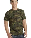 Port & Co PC54C mpany   Core Cotton Camo Tee Military Camo