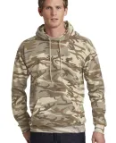 Port & Co PC78HC mpany   Core Fleece Camo Pullover Desert Camo