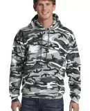 Port & Co PC78HC mpany   Core Fleece Camo Pullover Winter Camo