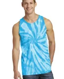 Port & Company PC147TT Tie-Dye Tank Top Turquoise