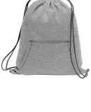 Drawstring Bags Bulk Port & Co BG614 mpany   Core Fleece Sweatshirt Cin Athletic Hthr