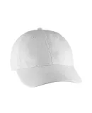 Comfort Colors 103 Direct Dyed Canvas Baseball Hat WHITE