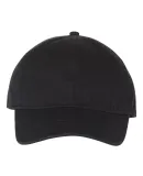 Comfort Colors 103 Direct Dyed Canvas Baseball Hat BLACK