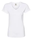 Comfort Colors 3199 Women's V-Neck Tee White