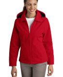 Port Authority L764    Ladies Legacy  Jacket in Red/dark navy