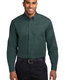 Port Authority TLS608    Tall Long Sleeve Easy Car in Dark green