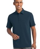 Port Authority S650    Ultra Stretch Pocket Polo in Regatta blue