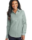 Port Authority L658    Ladies SuperPro   Oxford Sh in Green