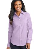 Port Authority L658    Ladies SuperPro   Oxford Sh in Soft purple