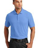 Port Authority K100    Core Classic Pique Polo in Carolina blue