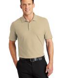 Port Authority K100    Core Classic Pique Polo in Wheat