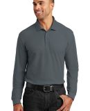 Port Authority K100LS    Long Sleeve Core Classic  in Graphite