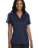 Port Authority L547    Ladies Silk Touch Performan in Navy/carolinab