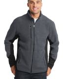 Port Authority F227    R-Tek   Pro Fleece Full-Zip in Char hthr/blk