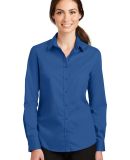 Port Authority L663    Ladies SuperPro   Twill Shi in True blue