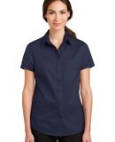 Port Authority L664    Ladies Short Sleeve SuperPr in True navy