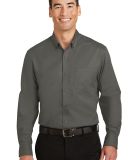 Port Authority S663    SuperPro   Twill Shirt in Sterling grey