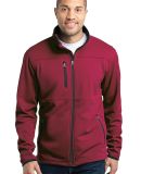 Port Authority TLF222    Tall Pique Fleece Jacket in Garnet red