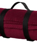 Port Authority BP10    - Value Fleece Blanket with in Maroon