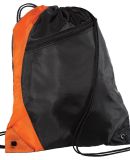 Port Authority BG80    -  Colorblock Cinch Pack in Orange/ black