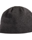 Port Authority C917    Heathered Knit Beanie in Blk hthr/charc