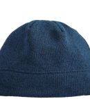 Port Authority C917    Heathered Knit Beanie in Lagoon bl h/bk